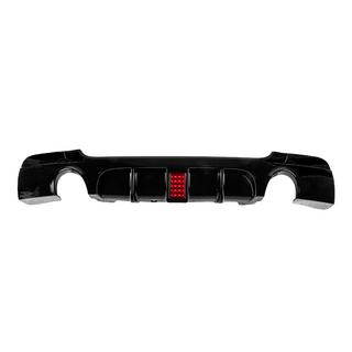 Takapuskurin diffuusori tuplalle yksiputkiselle pakoputkelle LED:llä (M-Sport, ABS) kuva 1