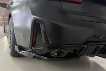 BMW 3-sarja G20/G21 2018– Takapuskurin diffuusori B-Style LED (M-Sport 2023+, ABS) kuva 2