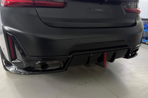 BMW 3-sarja G20/G21 2018– Takapuskurin diffuusori B-Style LED (M-Sport 2023+, ABS) kuva 1