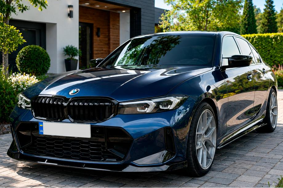 BMW 3-sarja G20/G21 2018– Etupuskurin lip Lip FD-Style (M-Sport 2023+, ABS) Image