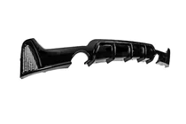 BMW 4-sarja F32/F33/F36 2012–2020 Taka puskurin diffuusori kaksipuoliselle yksittäiselle pakoputkelle V2 (M-Sport, ABS) kuva 3