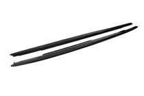 BMW 5-sarja G30/G31 2017–2023 ABS-helmasuojat (M-Sport/M5-helmoihin, kiiltävä musta) kuva 8
