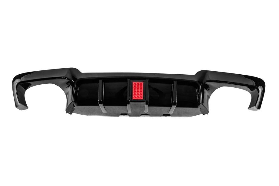 BMW 5-sarja F10/F11 2010–2016 Takapuskurin diffuusori M5-Style LED (M-Sport, ABS) Image
