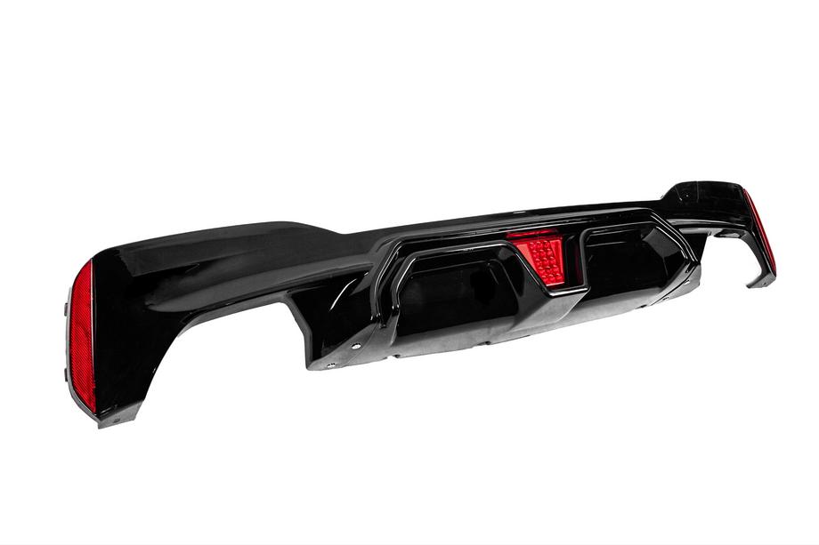 BMW 5-sarja G30/G31 2017–2023 CS-Style LED takapuskurin diffuusori (M-Sport/M5 F90, ABS) Kuva 3