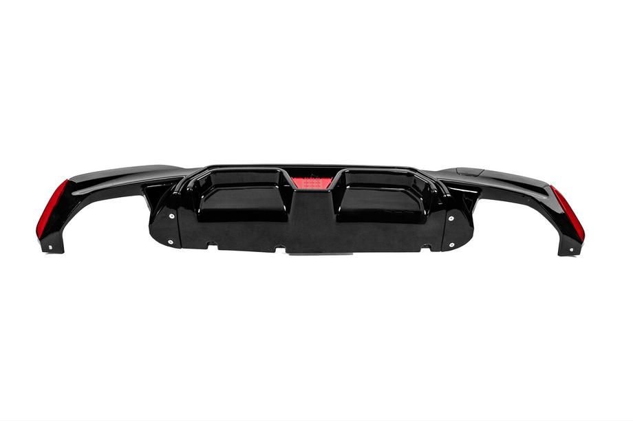BMW 5-sarja G30/G31 2017–2023 CS-Style LED takapuskurin diffuusori (M-Sport/M5 F90, ABS) Kuva 4
