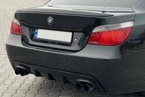 BMW 5-sarja E60/E61 2003–2010 Takapuskurin diffuusori (M-Sport, ABS) kuva 1