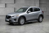 Mazda CX-5 2012–2017 Sunrise sivuportaat (2 kpl, alumiini) kuva 1