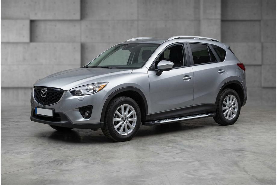 Mazda CX-5 2012–2017 Sunrise sivuportaat (2 kpl, alumiini) Image