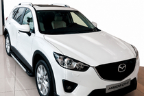 Mazda CX-5 2012–2017 RedLine V1 sivuportaat (2 kpl, alumiini) kuva 1