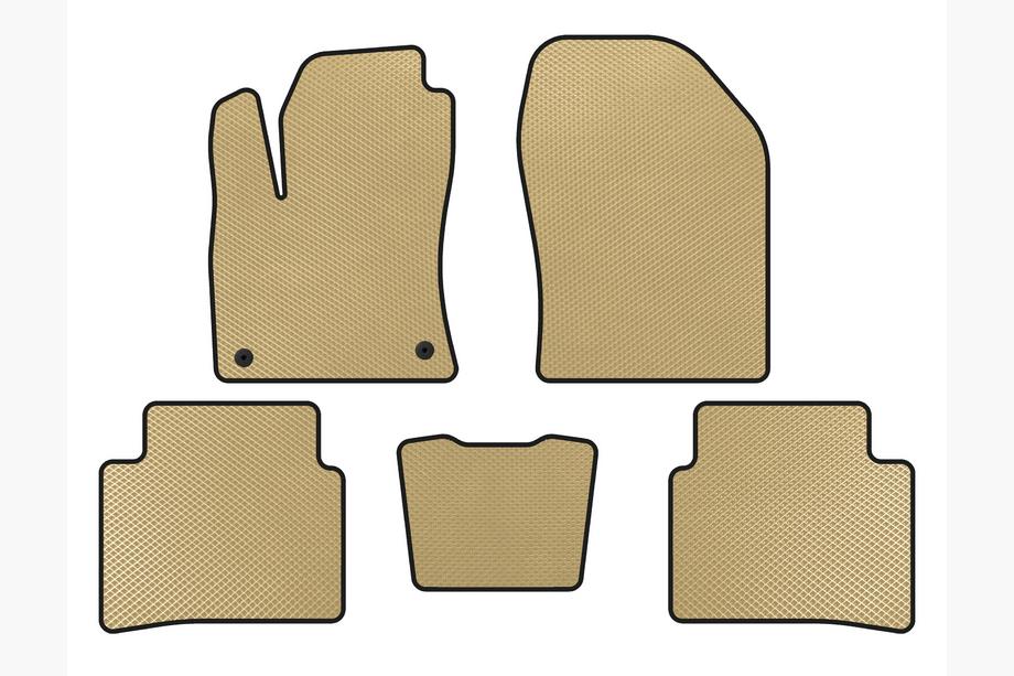 Toyota Prius 2015–2022 EVA-automatot (LB, Beige) Image