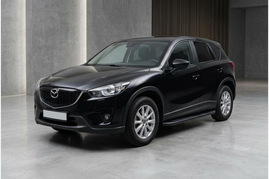 Mazda CX-5 2012–2017 Sivuporrast Bosphorus Black (2 kpl, alumiini) Image