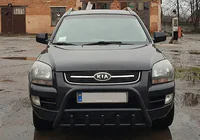 Kia Sportage 2004–2010 Karjapuskuri WT003 Black (ruostumaton teräs) kuva 1