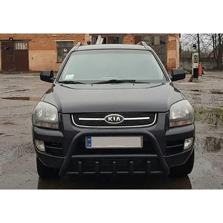Karjapuskuri WT003 Black (ruostumaton teräs) Kia Sportage 2004–2010 kuva 1
