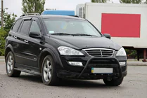 SsangYong Action 2005–2018 Karjapuskuri WT004 Black (ruostumaton teräs) kuva 3