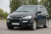 SsangYong Action 2005–2018 Karjapuskuri WT004 Black (ruostumaton teräs) kuva 1