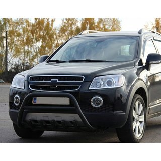 Etupuskuriputki WT003 Black (ruostumaton teräs) Chevrolet Captiva 2006–2019 kuva 3
