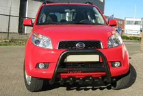 Daihatsu Terios 2006–2017 Etukaari WT004 Black (ruostumaton teräs) kuva 1