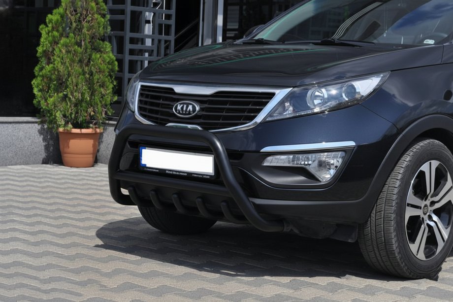 Kia Sportage 2010–2015 Karjapuskuri WT003 Black (ruostumaton teräs) Image