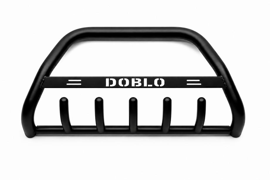 Fiat Doblo II 2010–2022 Karjapuskuri WT004 Black (ruostumaton teräs) Image