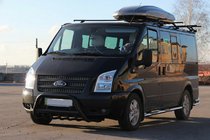 Ford Transit 2000–2014 Karjapuskuri WT003 Black (2006-2014, ruostumaton teräs) kuva 4