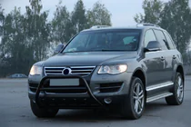 Volkswagen Touareg 2002–2010 Karjapuskuri WT003 Black Special (ruostumaton teräs) kuva 4