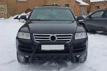 Volkswagen Touareg 2002–2010 Karjapuskuri WT003 Black Special (ruostumaton teräs) kuva 1