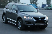 Volkswagen Touareg 2002–2010 Karjapuskuri WT003 Black Special (ruostumaton teräs) kuva 3