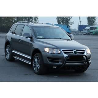 Karjapuskuri WT003 Black Special (ruostumaton teräs) Volkswagen Touareg 2002–2010 kuva 3