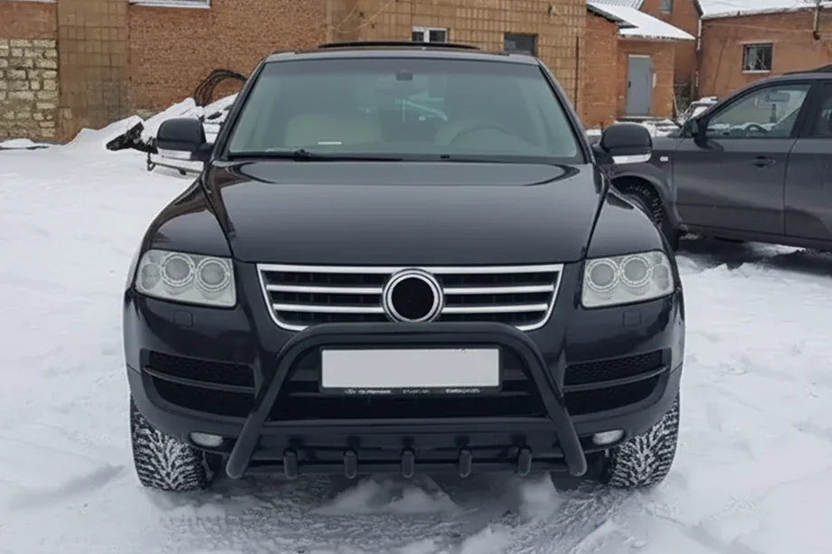 Volkswagen Touareg 2002–2010 Karjapuskuri WT003 Black Special (ruostumaton teräs) Image