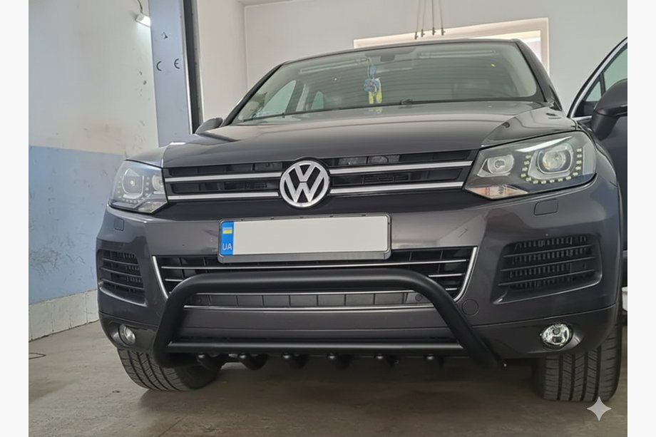Volkswagen Touareg 2010–2018 Karjapuskuri WT003 Black (RST) Image