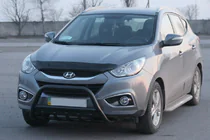 Hyundai IX-35 2010–2015 Etupuskuriputki WT003 Black (ruostumaton teräs) kuva 1