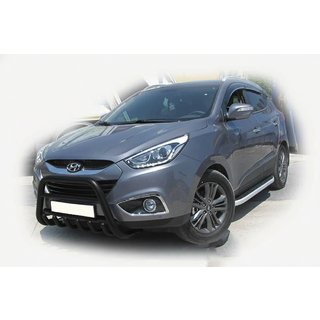 Etupuskuriputki WT003 Black (ruostumaton teräs) Hyundai IX-35 2010–2015 kuva 3