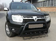 Renault Duster 2008–2017 Karjapuskuri WT004 Black -tekstillä (ruostumaton teräs) kuva 1