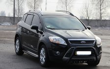 Ford Kuga 2008–2013 Karjapuskuri WT003 Black (ruostumaton teräs) kuva 3