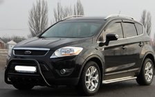 Ford Kuga 2008–2013 Karjapuskuri WT003 Black (ruostumaton teräs) kuva 1