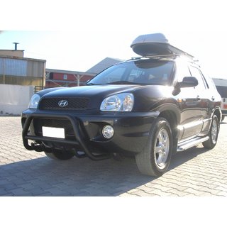 Karjapuskuri WT003 Black (ruostumaton teräs) Hyundai Santa Fe 1 2000–2006 kuva 1
