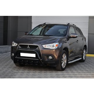 Karjapuskuri WT003 Black (ruostumaton teräs) Mitsubishi ASX 2010–2023 kuva 4