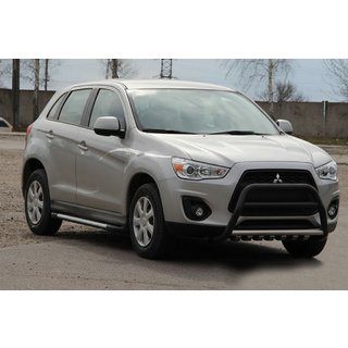 Karjapuskuri WT003 Black (ruostumaton teräs) Mitsubishi ASX 2010–2023 kuva 1