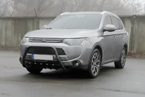 Mitsubishi Outlander 2012–2021 Karjapuskuri WT004 Black (ruostumaton teräs) kuva 3