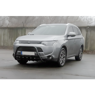 Karjapuskuri WT004 Black (ruostumaton teräs) Mitsubishi Outlander 2012–2021 kuva 4