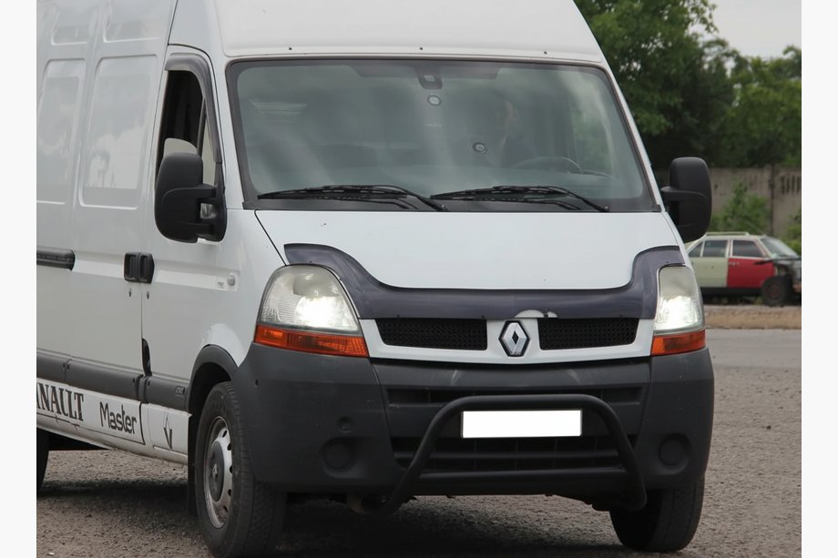 Opel Movano 2004–2010 Etupuskuriputki WT003 Black (ruostumaton teräs) Image