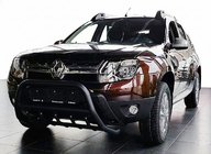 Renault Duster 2008–2017 Karjapuskuri ilman logoa WT003 Black (ruostumaton teräs) kuva 1
