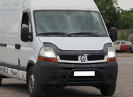 Nissan Interstar 2002–2010 Etupuskuriputki WT003 Black (ruostumaton teräs) kuva 4