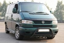 Volkswagen T4 Caravelle/Multivan 1990–2003 Karjapuskuri WT004 Black (ruostumaton teräs) kuva 1