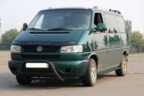 Volkswagen T4 Caravelle/Multivan 1990–2003 Karjapuskuri WT004 Black (ruostumaton teräs) kuva 2