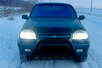 Chevrolet Niva 1998–2020 Karjapuskuri WT004 Black (ruostumaton teräs) kuva 2