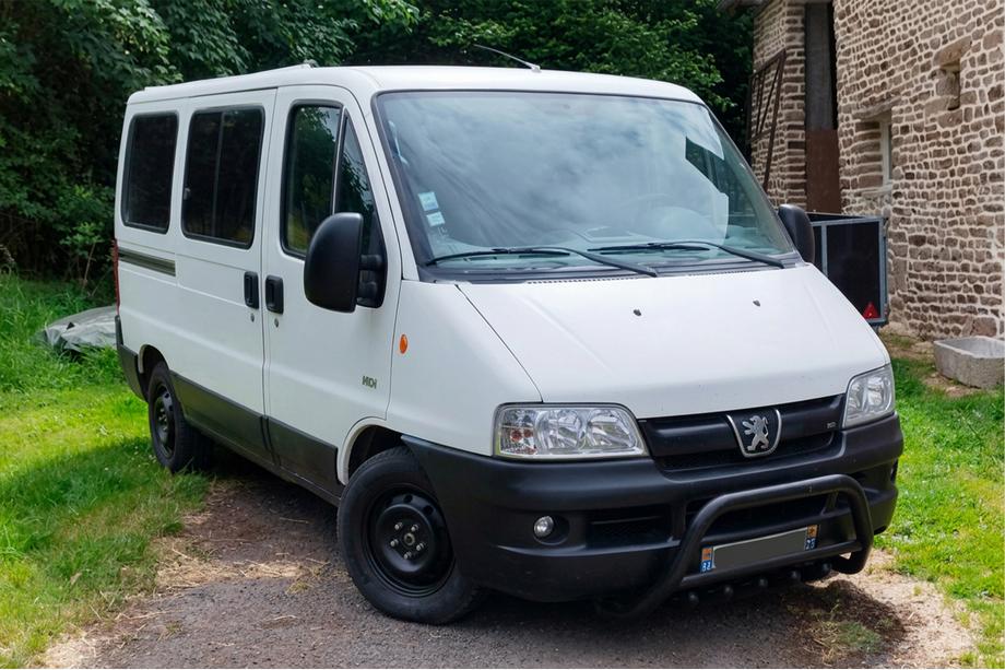 Peugeot Boxer 1994–2006 Karjapuskuri WT003 Black (ruostumaton teräs) Image