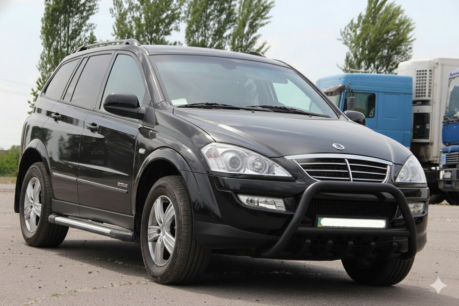 SsangYong Action 2005–2018 Karjapuskuri WT003 Black (RST) Image