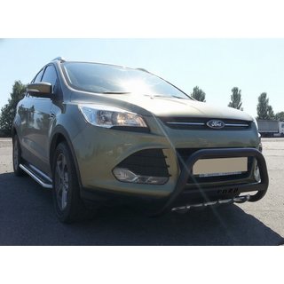 Karjapuskuri WT004 Black (ruostumaton teräs) Ford Kuga/Escape 2013–2019 kuva 1