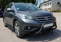 Honda CRV 2012–2016 Keulaputki WT003 Black (ruostumaton teräs) kuva 3